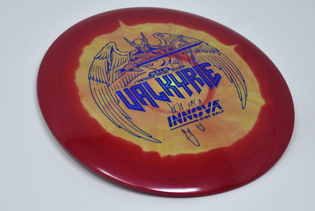 Buy Yellow Innova Halo Star Valkyrie Distance Driver Disc Golf Disc (Frisbee Golf Disc) at Skybreed Discs Online Store