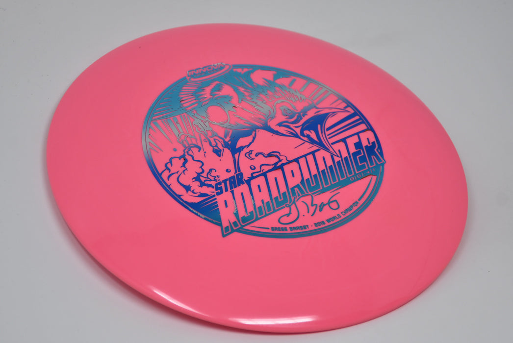 Buy Pink Innova Star Roadrunner Gregg Barsby Signature Fairway Driver Disc Golf Disc (Frisbee Golf Disc) at Skybreed Discs Online Store