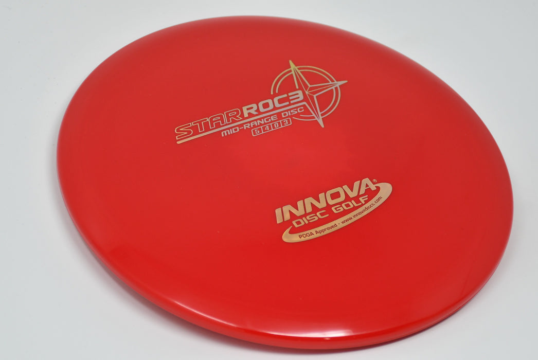 Buy Red Innova Star Roc3 Midrange Disc Golf Disc (Frisbee Golf Disc) at Skybreed Discs Online Store