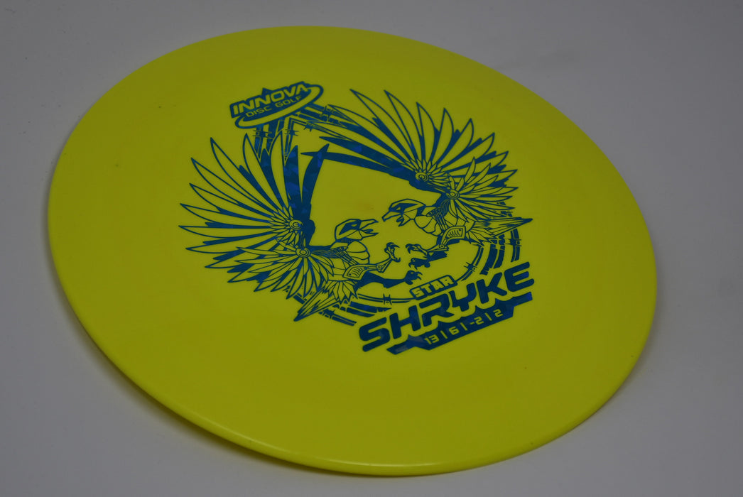 Buy Yellow Innova Star Shryke Distance Driver Disc Golf Disc (Frisbee Golf Disc) at Skybreed Discs Online Store
