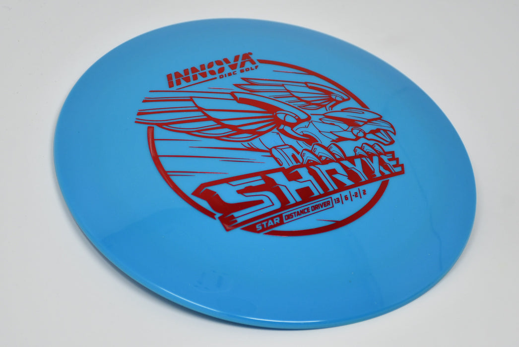 Buy Blue Innova Star Shryke Distance Driver Disc Golf Disc (Frisbee Golf Disc) at Skybreed Discs Online Store