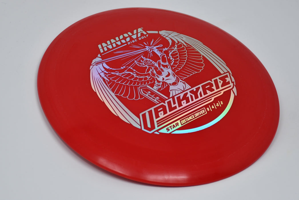 Buy Red Innova Star Valkyrie Distance Driver Disc Golf Disc (Frisbee Golf Disc) at Skybreed Discs Online Store