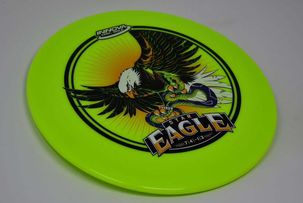 Buy Yellow Innova Innfuse Star Eagle Fairway Driver Disc Golf Disc (Frisbee Golf Disc) at Skybreed Discs Online Store