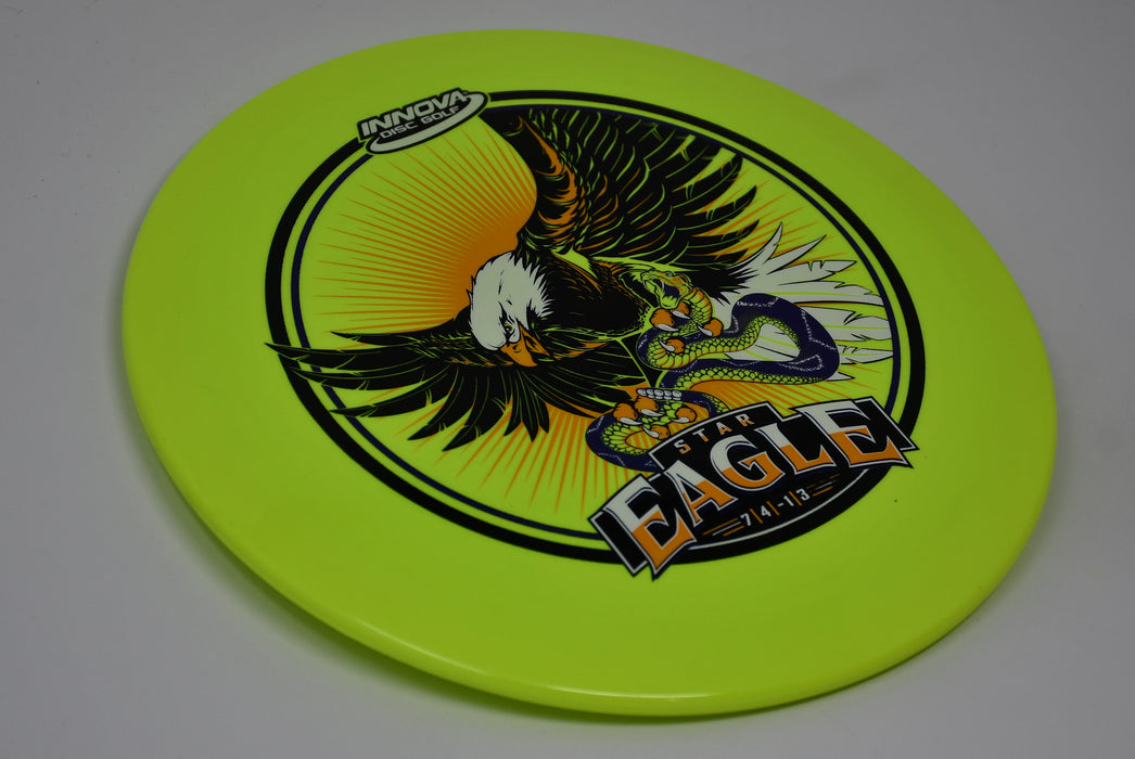 Buy Yellow Innova Innfuse Star Eagle Fairway Driver Disc Golf Disc (Frisbee Golf Disc) at Skybreed Discs Online Store