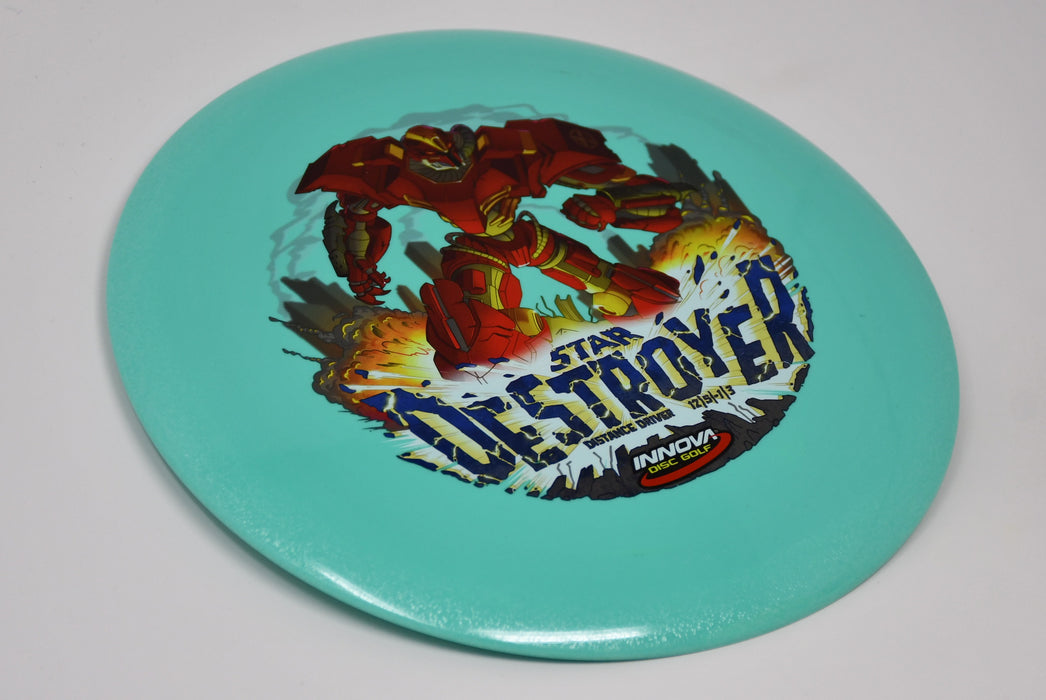 Buy Blue Innova InnVision Star Destroyer Distance Driver Disc Golf Disc (Frisbee Golf Disc) at Skybreed Discs Online Store