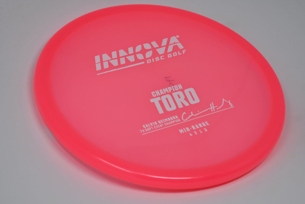 Buy Pink Innova Champion Toro Calvin Heimburg Signature Putt and Approach Disc Golf Disc (Frisbee Golf Disc) at Skybreed Discs Online Store