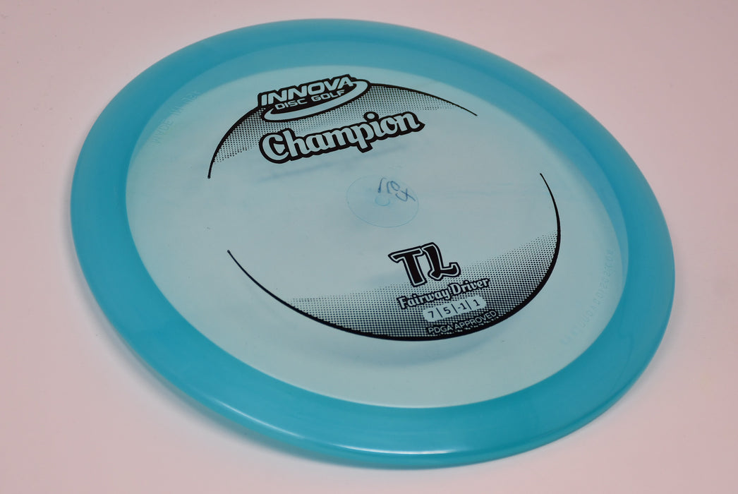 Buy Blue Innova Champion TL Fairway Driver Disc Golf Disc (Frisbee Golf Disc) at Skybreed Discs Online Store