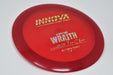 Buy Red Innova Champion Wraith Distance Driver Disc Golf Disc (Frisbee Golf Disc) at Skybreed Discs Online Store