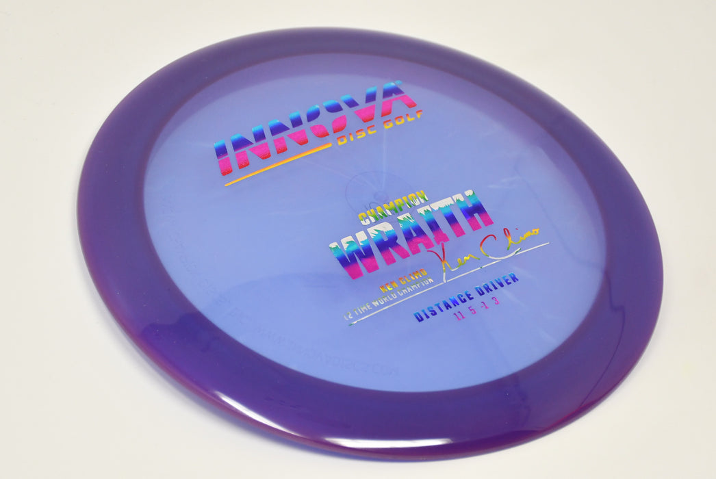 Buy Purple Innova Champion Wraith Distance Driver Disc Golf Disc (Frisbee Golf Disc) at Skybreed Discs Online Store