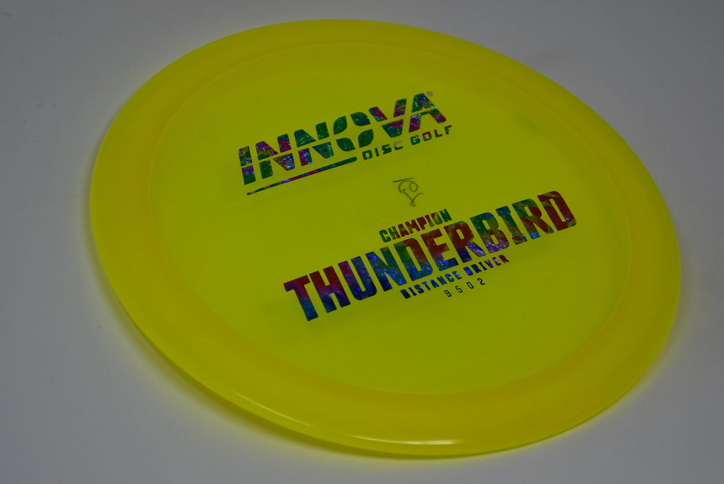 Buy Yellow Innova Champion Thunderbird Fairway Driver Disc Golf Disc (Frisbee Golf Disc) at Skybreed Discs Online Store