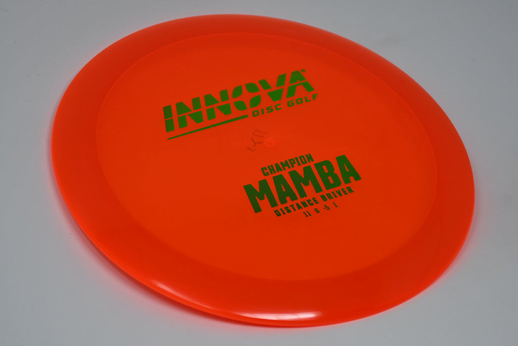 Buy Orange Innova Champion Mamba Distance Driver Disc Golf Disc (Frisbee Golf Disc) at Skybreed Discs Online Store