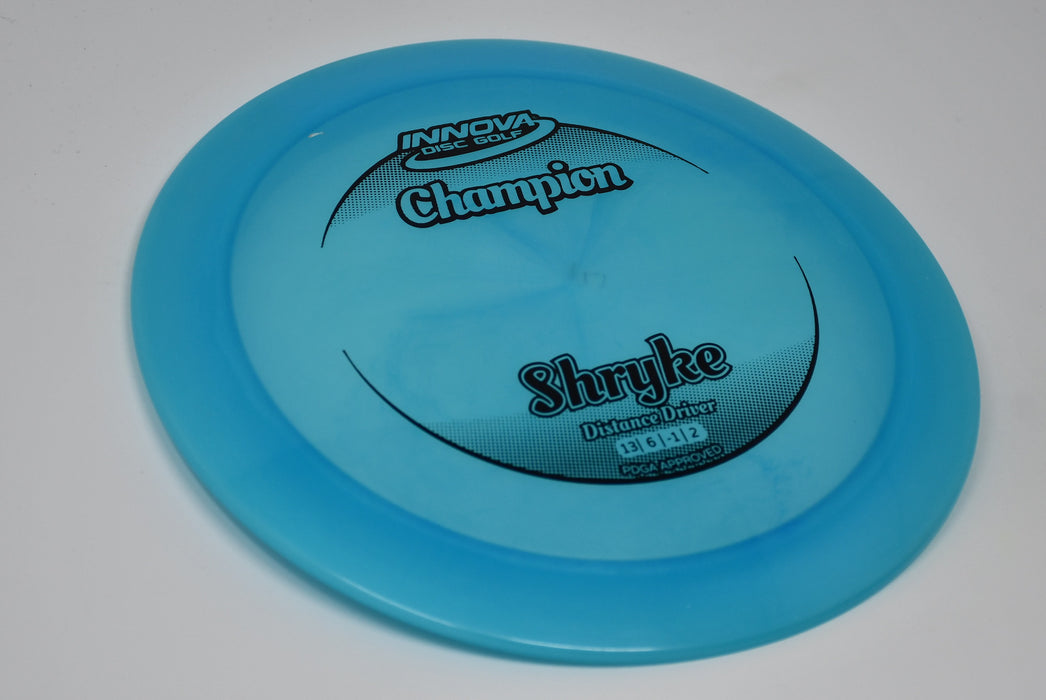 Buy Blue Innova Champion Shryke Distance Driver Disc Golf Disc (Frisbee Golf Disc) at Skybreed Discs Online Store