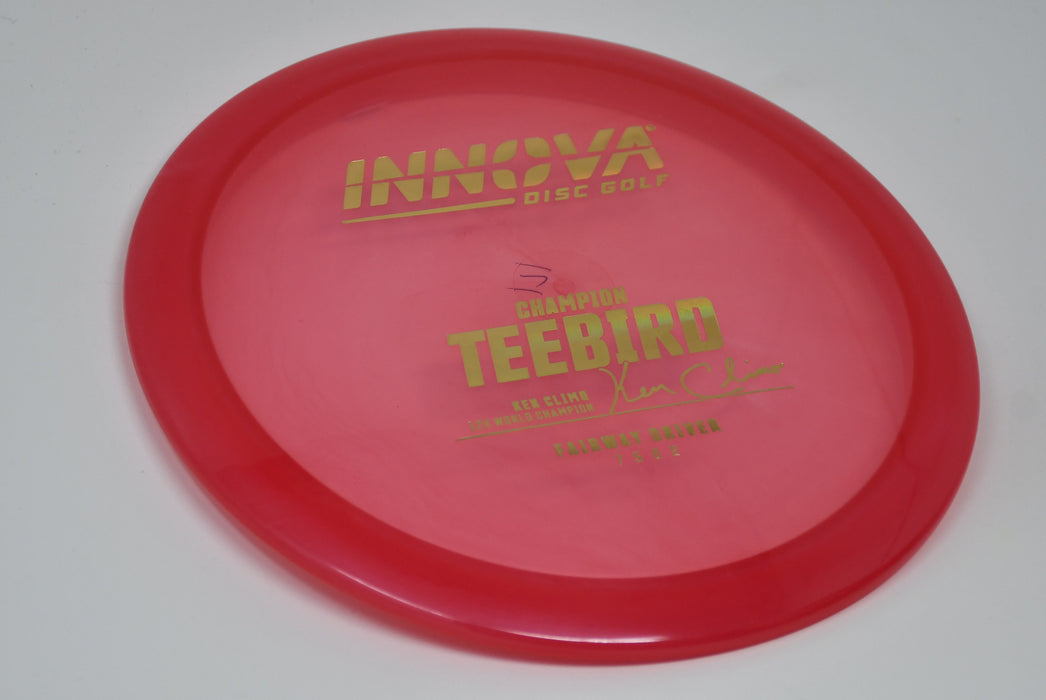 Buy Red Innova Champion TeeBird Fairway Driver Disc Golf Disc (Frisbee Golf Disc) at Skybreed Discs Online Store