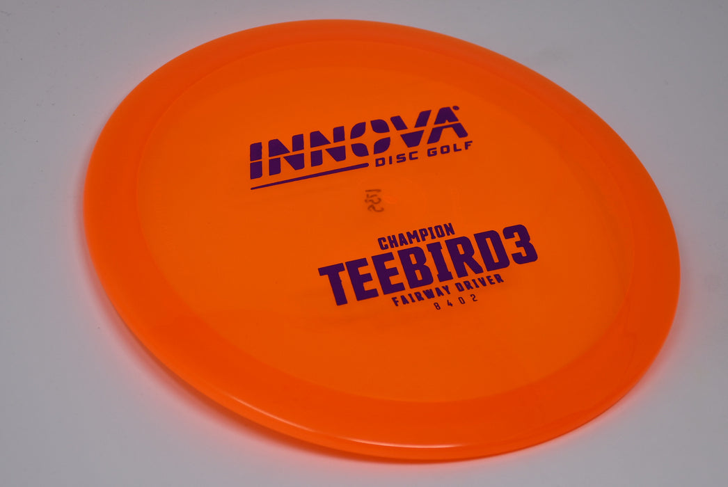Buy Orange Innova Champion TeeBird3 Fairway Driver Disc Golf Disc (Frisbee Golf Disc) at Skybreed Discs Online Store