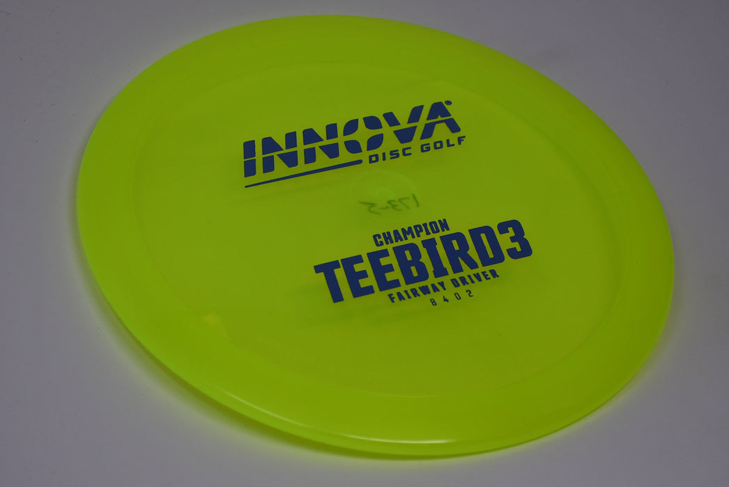Buy Yellow Innova Champion TeeBird3 Fairway Driver Disc Golf Disc (Frisbee Golf Disc) at Skybreed Discs Online Store