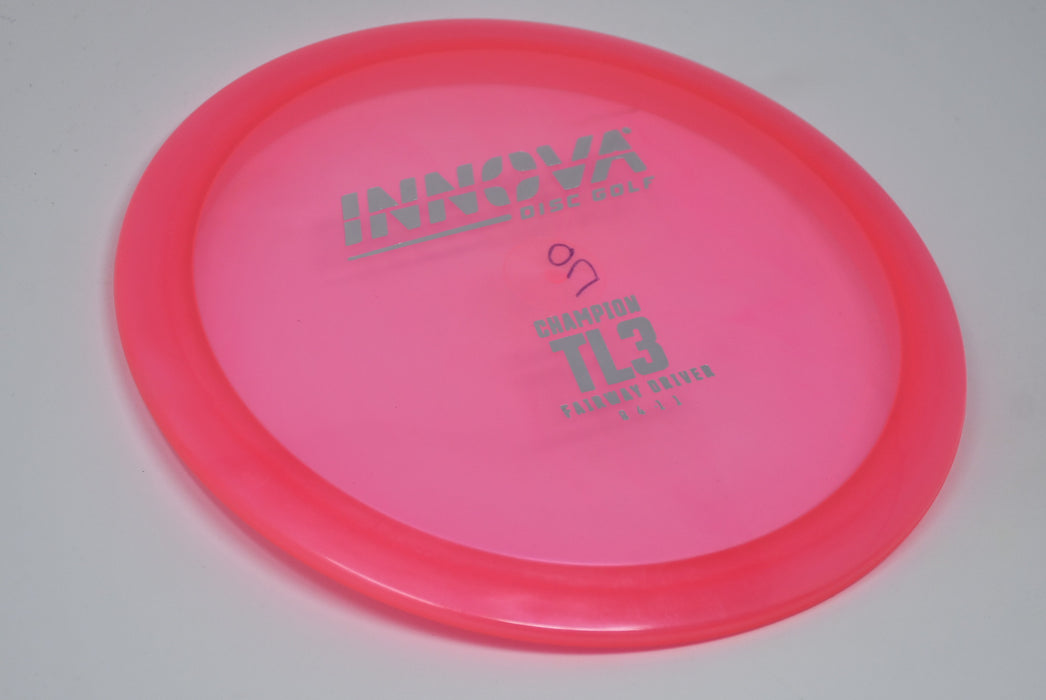 Buy Pink Innova Champion TL3 Fairway Driver Disc Golf Disc (Frisbee Golf Disc) at Skybreed Discs Online Store