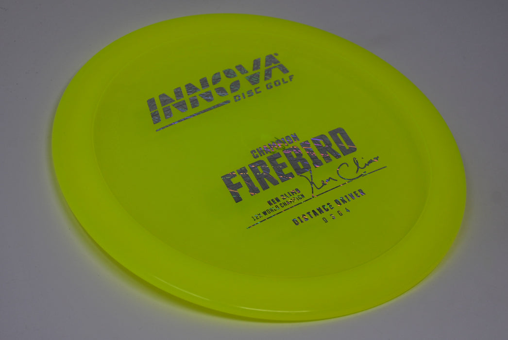 Buy Yellow Innova Champion Firebird Fairway Driver Disc Golf Disc (Frisbee Golf Disc) at Skybreed Discs Online Store