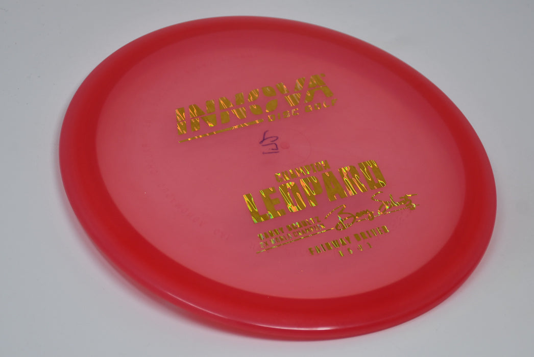 Buy Red Innova Champion Leopard Fairway Driver Disc Golf Disc (Frisbee Golf Disc) at Skybreed Discs Online Store