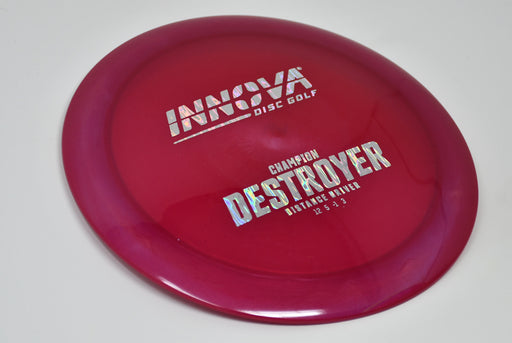 Buy Purple Innova Champion Destroyer Distance Driver Disc Golf Disc (Frisbee Golf Disc) at Skybreed Discs Online Store