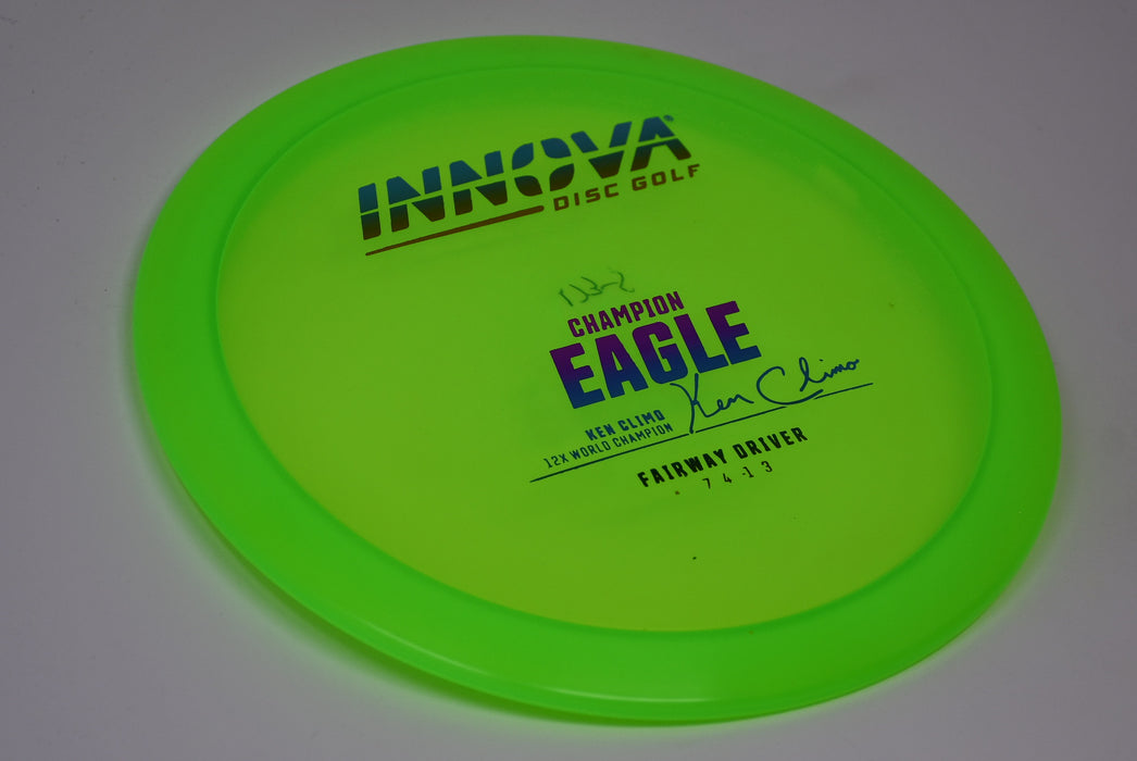 Buy Green Innova Champion Eagle Fairway Driver Disc Golf Disc (Frisbee Golf Disc) at Skybreed Discs Online Store