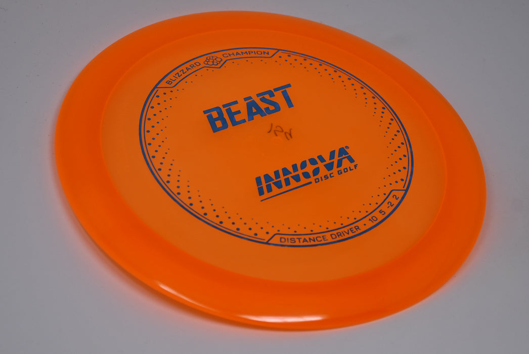 Buy Orange Innova Blizzard Champion Beast Distance Driver Disc Golf Disc (Frisbee Golf Disc) at Skybreed Discs Online Store