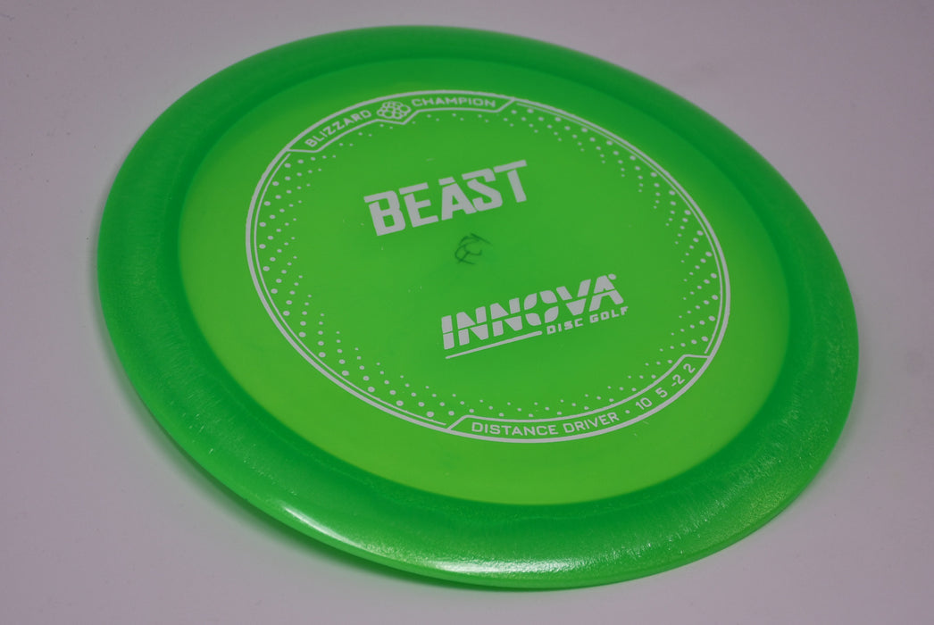 Buy Green Innova Blizzard Champion Beast Distance Driver Disc Golf Disc (Frisbee Golf Disc) at Skybreed Discs Online Store