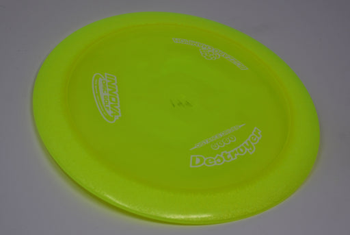 Buy Yellow Innova Blizzard Champion Destroyer Distance Driver Disc Golf Disc (Frisbee Golf Disc) at Skybreed Discs Online Store