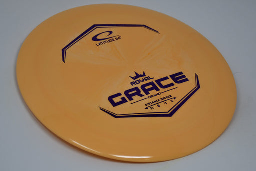 Buy Orange Latitude 64 Royal Grand Grace Distance Driver Disc Golf Disc (Frisbee Golf Disc) at Skybreed Discs Online Store