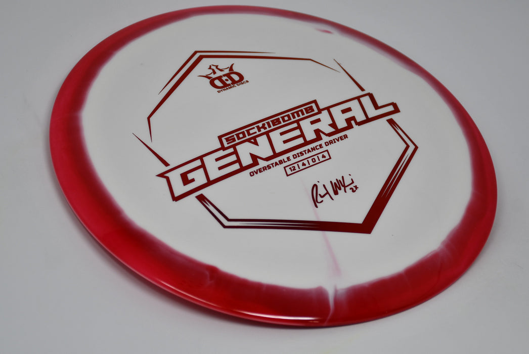 Buy Red Dynamic Supreme Orbit Sockibomb General Distance Driver Disc Golf Disc (Frisbee Golf Disc) at Skybreed Discs Online Store