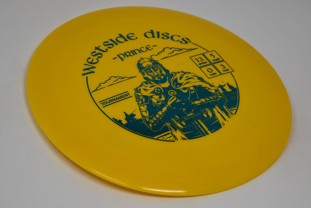 Buy Yellow Westside Tournament Prince Distance Driver Disc Golf Disc (Frisbee Golf Disc) at Skybreed Discs Online Store