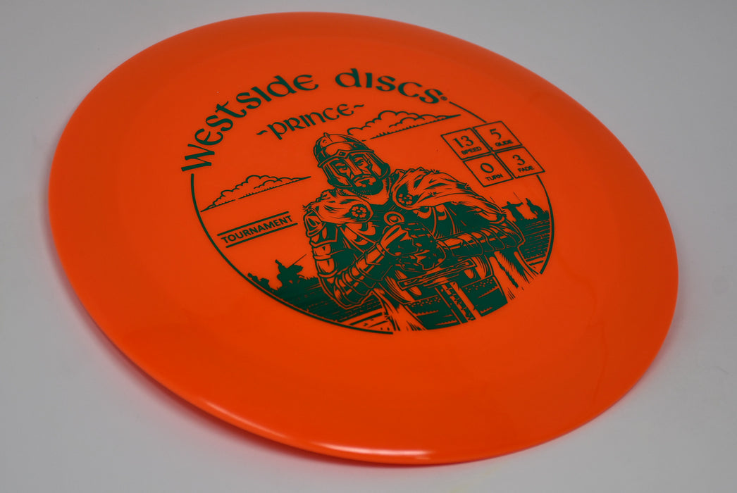 Buy Orange Westside Tournament Prince Distance Driver Disc Golf Disc (Frisbee Golf Disc) at Skybreed Discs Online Store
