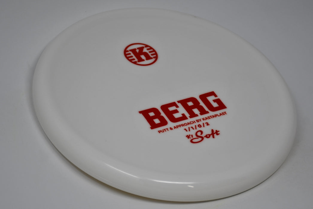 Buy White Kastaplast K1 Soft Berg Putt and Approach Disc Golf Disc (Frisbee Golf Disc) at Skybreed Discs Online Store