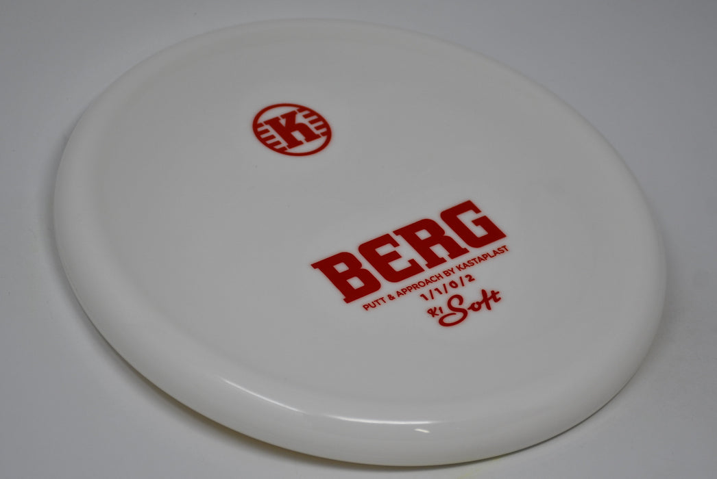 Buy White Kastaplast K1 Soft Berg Putt and Approach Disc Golf Disc (Frisbee Golf Disc) at Skybreed Discs Online Store