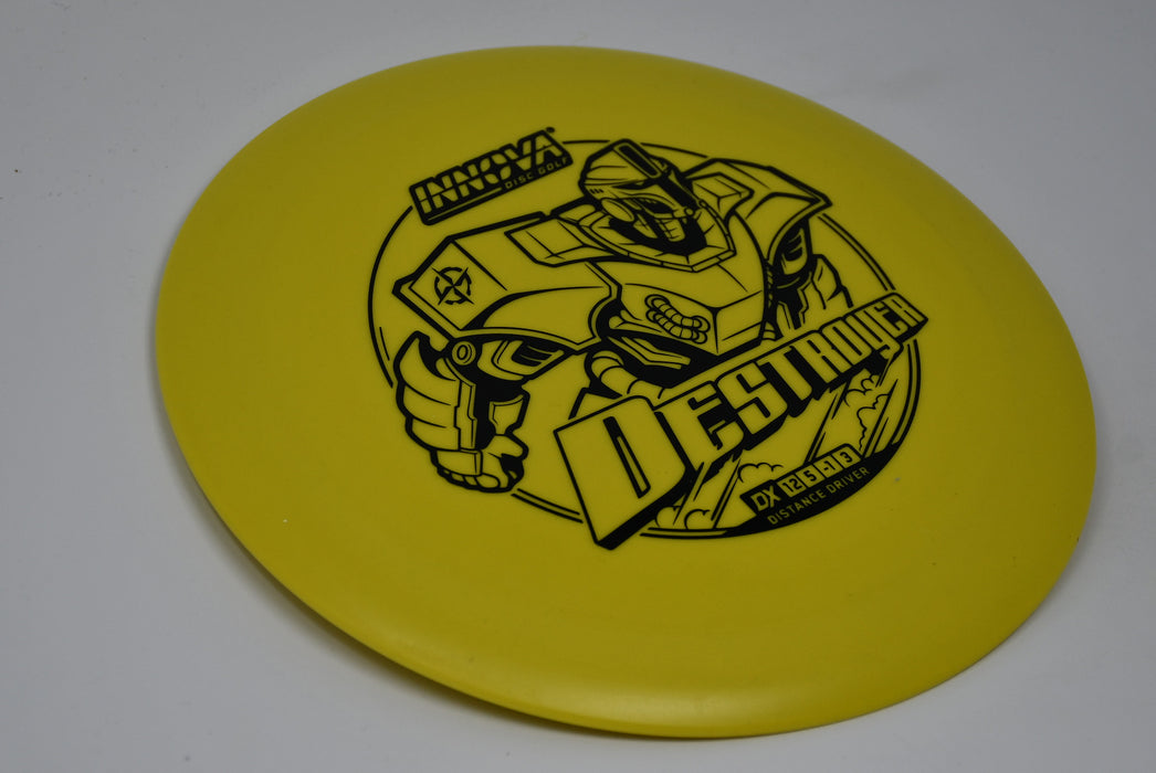 Buy Yellow Innova DX Destroyer Distance Driver Disc Golf Disc (Frisbee Golf Disc) at Skybreed Discs Online Store