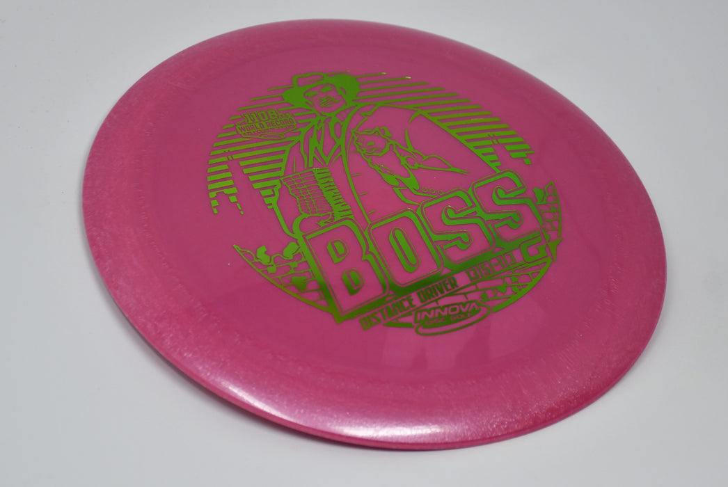 Buy Purple Innova G-Star Boss Distance Driver Disc Golf Disc (Frisbee Golf Disc) at Skybreed Discs Online Store