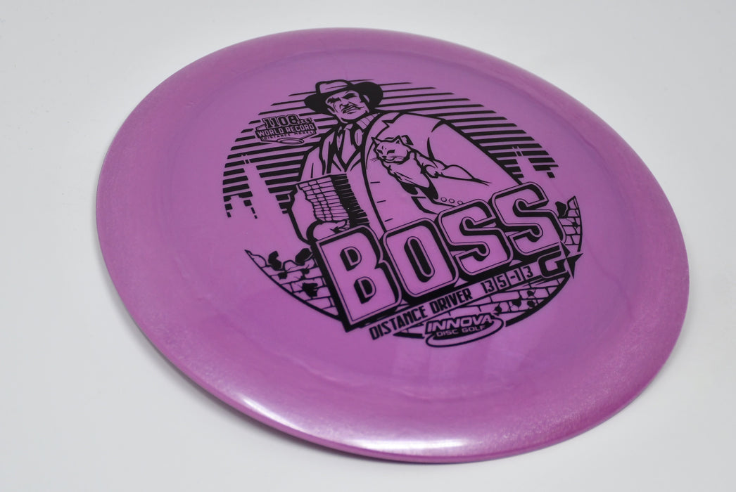 Buy Purple Innova G-Star Boss Distance Driver Disc Golf Disc (Frisbee Golf Disc) at Skybreed Discs Online Store