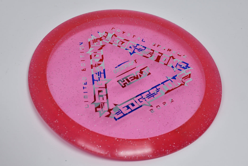 Buy Pink Discraft LE Cryztal Sparkle Heat Ledgestone 2022 Distance Driver Disc Golf Disc (Frisbee Golf Disc) at Skybreed Discs Online Store