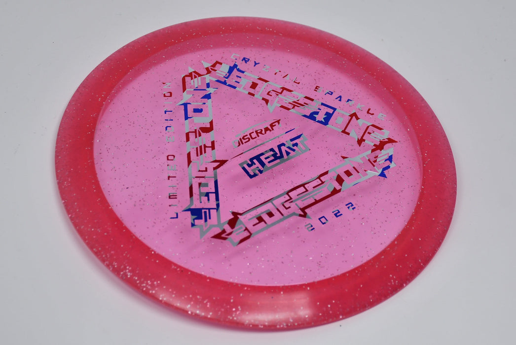 Buy Pink Discraft LE Cryztal Sparkle Heat Ledgestone 2022 Distance Driver Disc Golf Disc (Frisbee Golf Disc) at Skybreed Discs Online Store