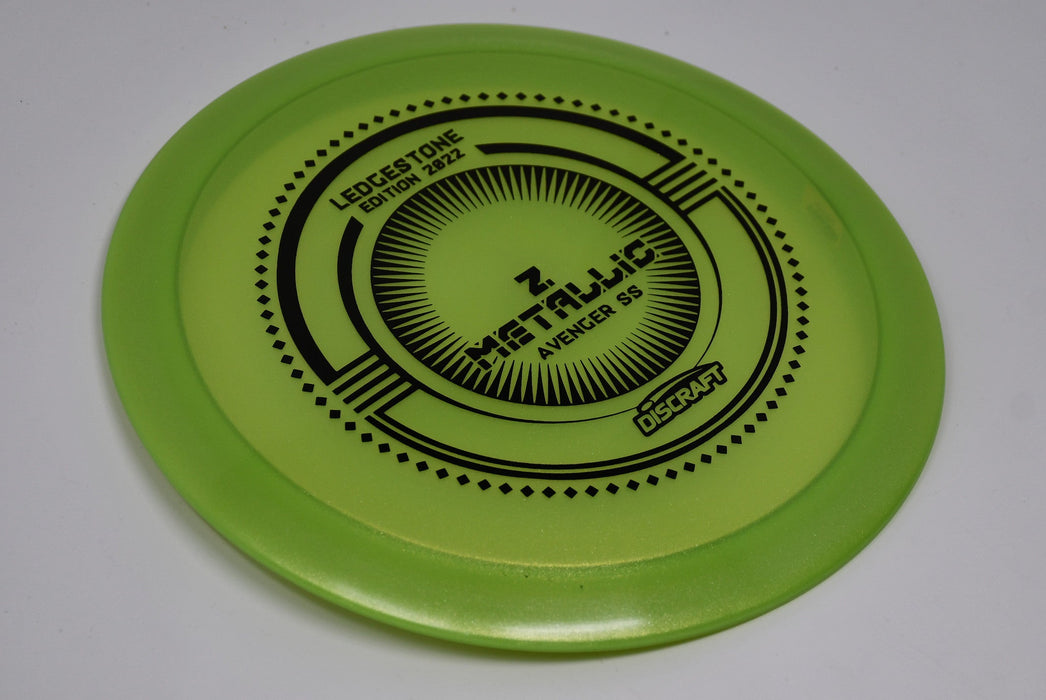 Buy Green Discraft LE Z Metallic Avenger SS Ledgestone 2022 Distance Driver Disc Golf Disc (Frisbee Golf Disc) at Skybreed Discs Online Store