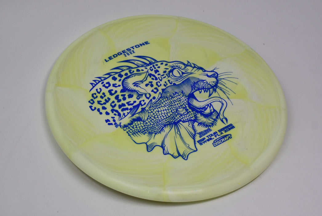 Buy Yellow Discraft LE ESP Swirl FLX Zone Ledgestone 2022 Putt and Approach Disc Golf Disc (Frisbee Golf Disc) at Skybreed Discs Online Store