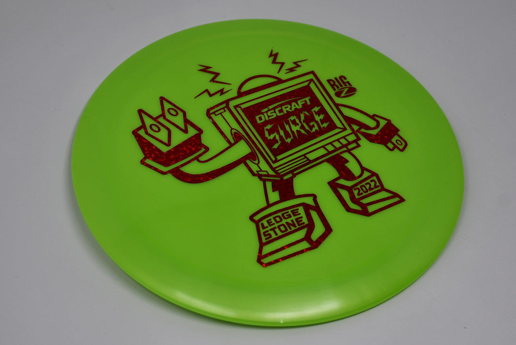 Buy Green Discraft LE Big-Z Surge Ledgestone 2022 Distance Driver Disc Golf Disc (Frisbee Golf Disc) at Skybreed Discs Online Store