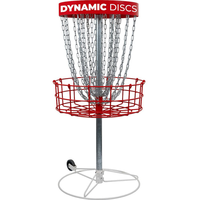 Dynamic Discs Galvanized Veteran Portable Disc Golf Basket