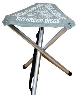 Skybreed Discs Rav3N Logo Disc Golf Stool