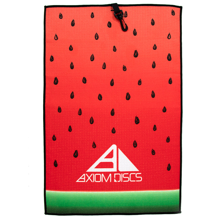 Axiom Watermelon Edition Sublimated Disc Golf Towel