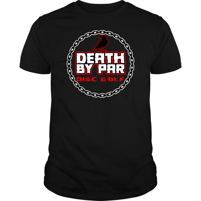 Death By Par Inside the Circle Disc Golf T-Shirt
