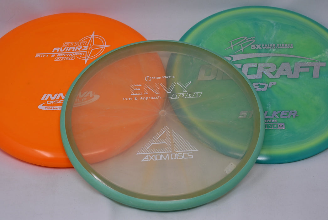Skybreed Discs Premium 3-Pack Disc Golf Mystery Box