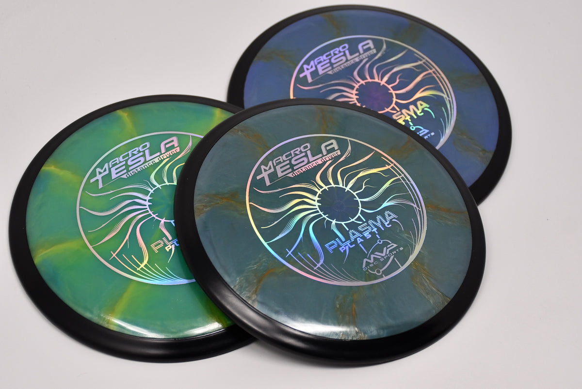 MVP Macro Tesla Mini Disc MarkerNeutron  Mini marker, Tesla, Portable disc  golf basket