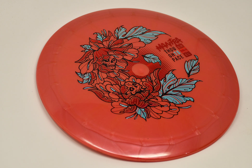 Buy Red Thought Space Ethereal Mantra Fairway Driver Disc Golf Disc (Frisbee Golf Disc) at Skybreed Discs Online Store