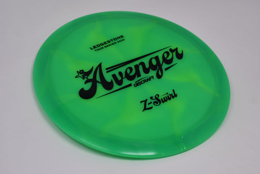 Buy Green Discraft LE Z Swirl Tour Series Avenger Ledgestone 2022 Distance Driver Disc Golf Disc (Frisbee Golf Disc) at Skybreed Discs Online Store