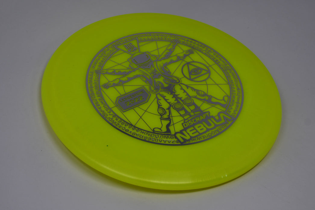 Buy Yellow Discraft LE Big-Z Nebula Ledgestone 2022 Midrange Disc Golf Disc (Frisbee Golf Disc) at Skybreed Discs Online Store